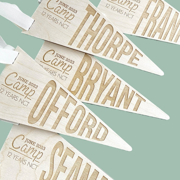 Pennant Flag - Camp