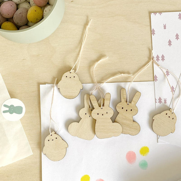 Spring fingerprint decoration kit with stamp