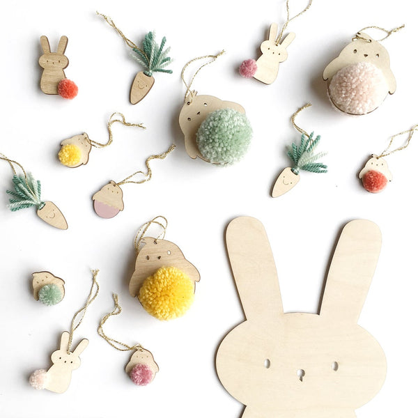 Tall HOP the PomPom Bunny