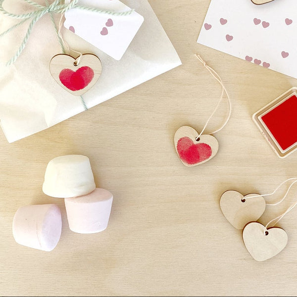 love heart decoration kit with stamp