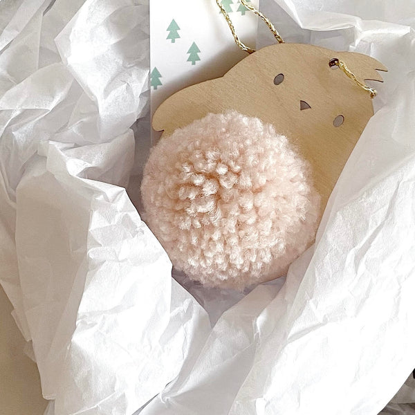 Powder Pink Pom Pom Chick