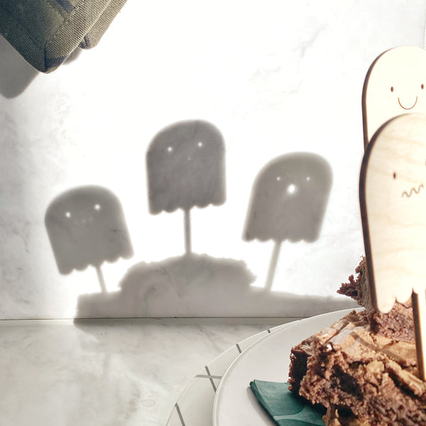 Halloween Ghost Cake Toppers