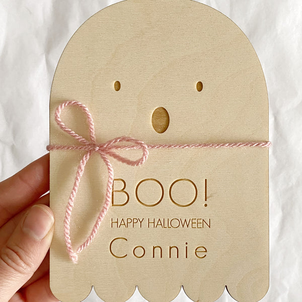 Halloween Ghost Plaque