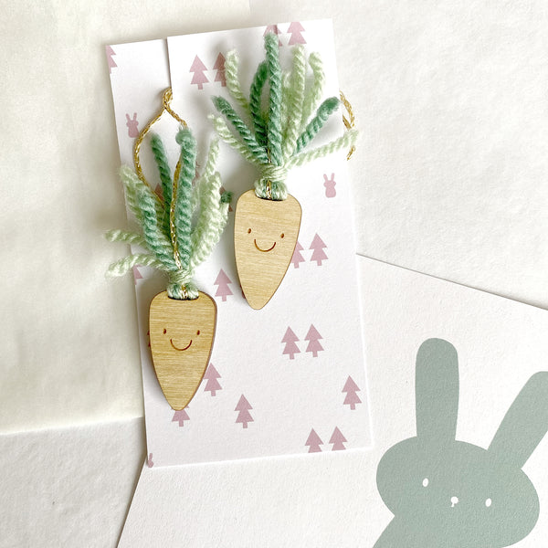 One Happy Carrot Mini Decoration (individual)