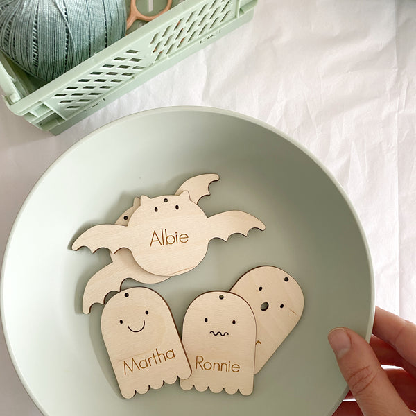 Halloween Tags - Pick a design - Add a Name