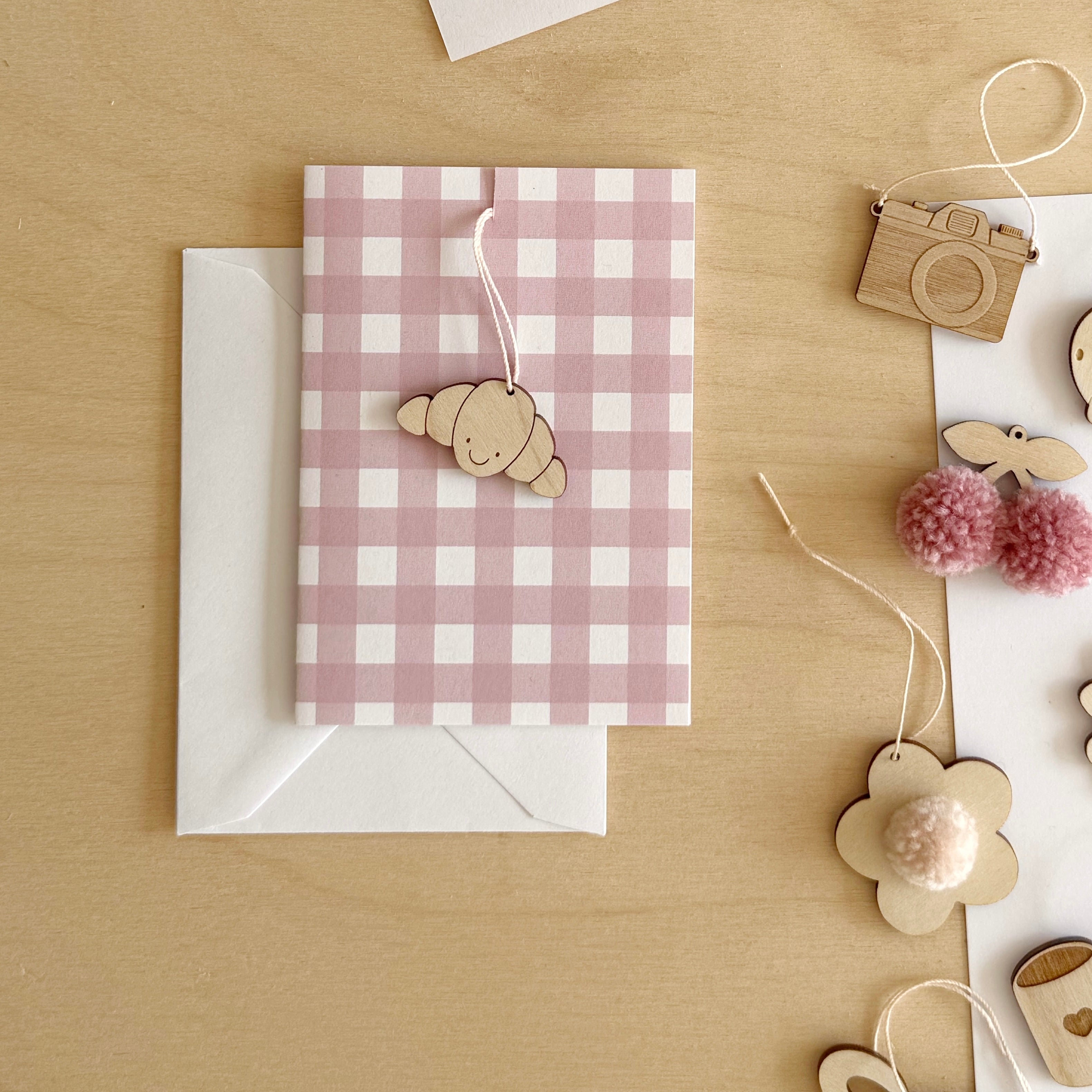 Mini Croissant decoration