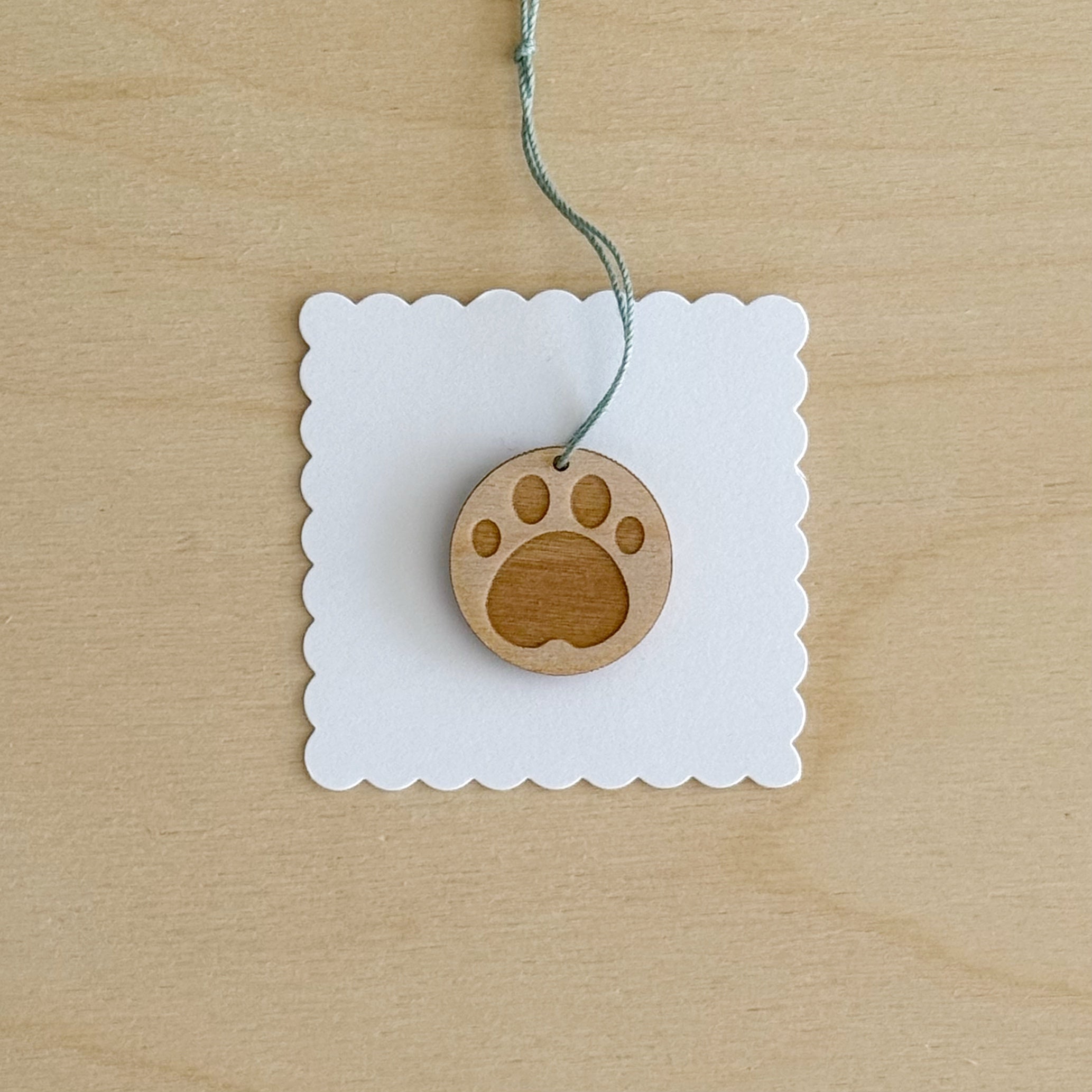 Mini Paw Print decoration