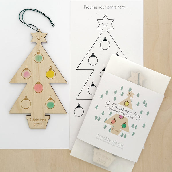 O Christmas Tree! Finger Print Kit