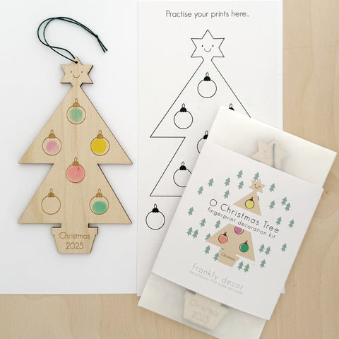 O Christmas Tree! Finger Print Kit