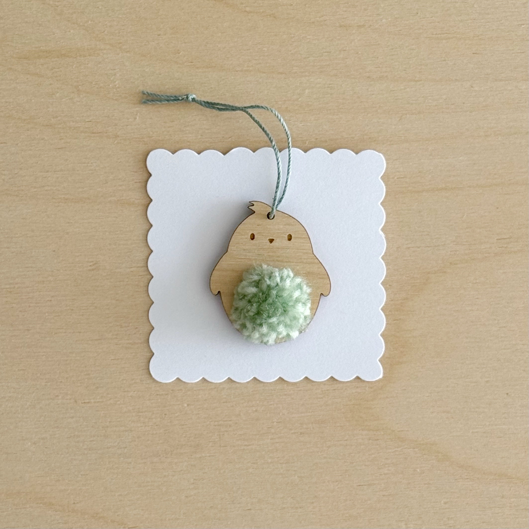 Mini Chick pom-pom decoration