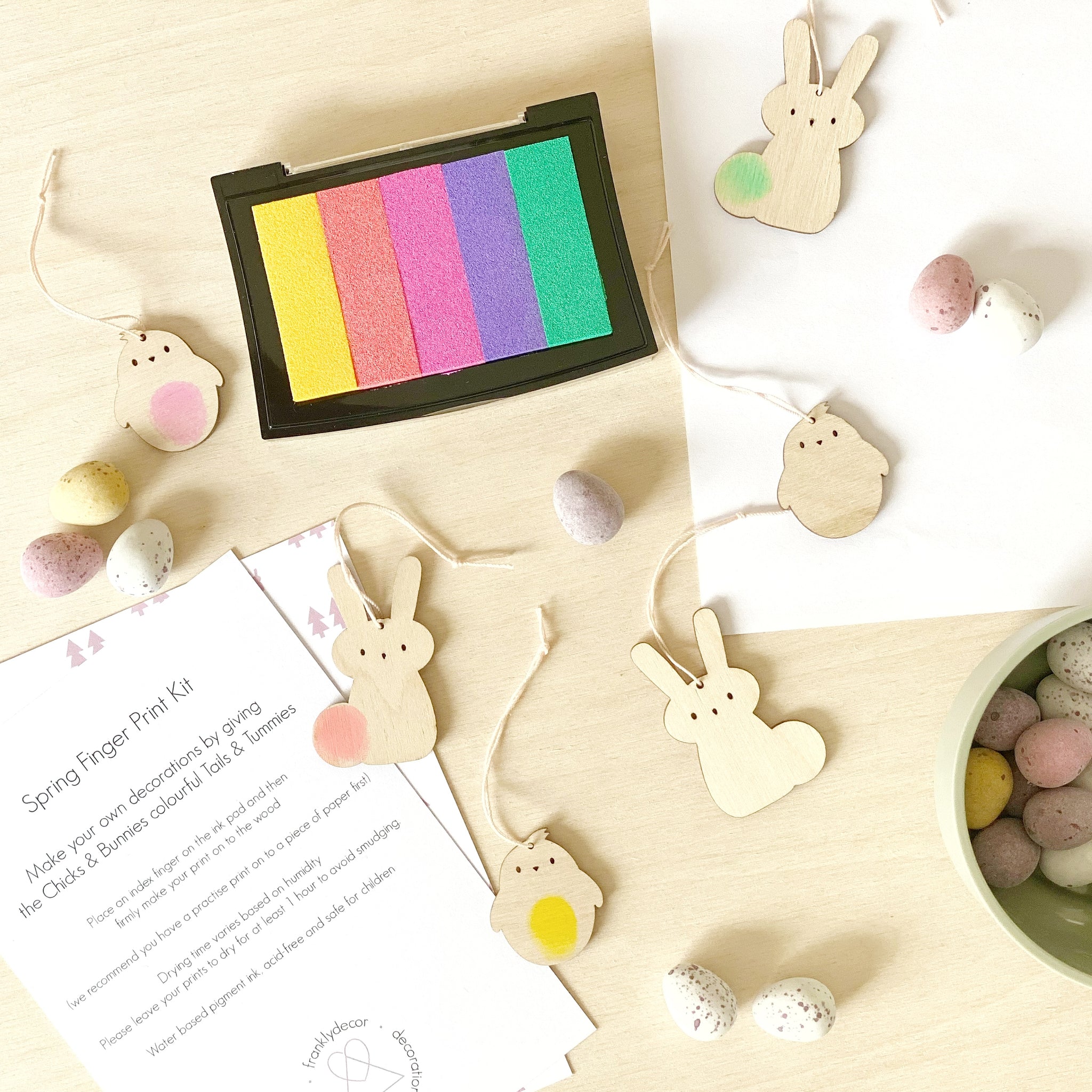 Multi colour ink pad