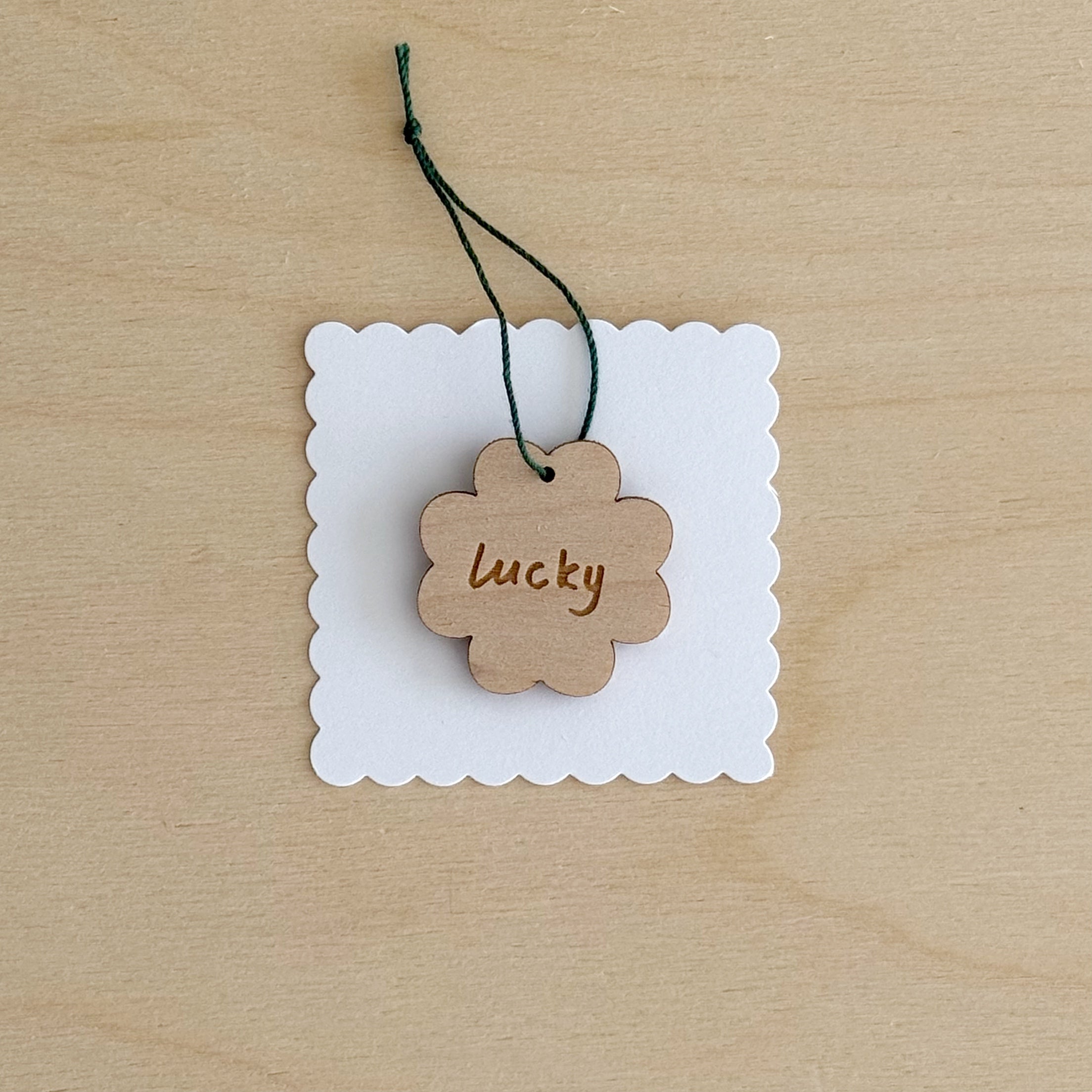 Mini LUCKY Clover decoration
