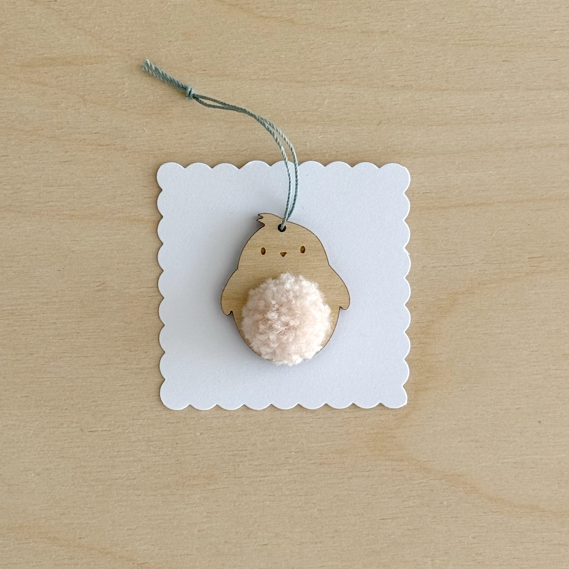 Mini Chick pom-pom decoration