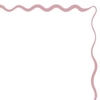 Wavy frame Mini Card in Dusky Pink