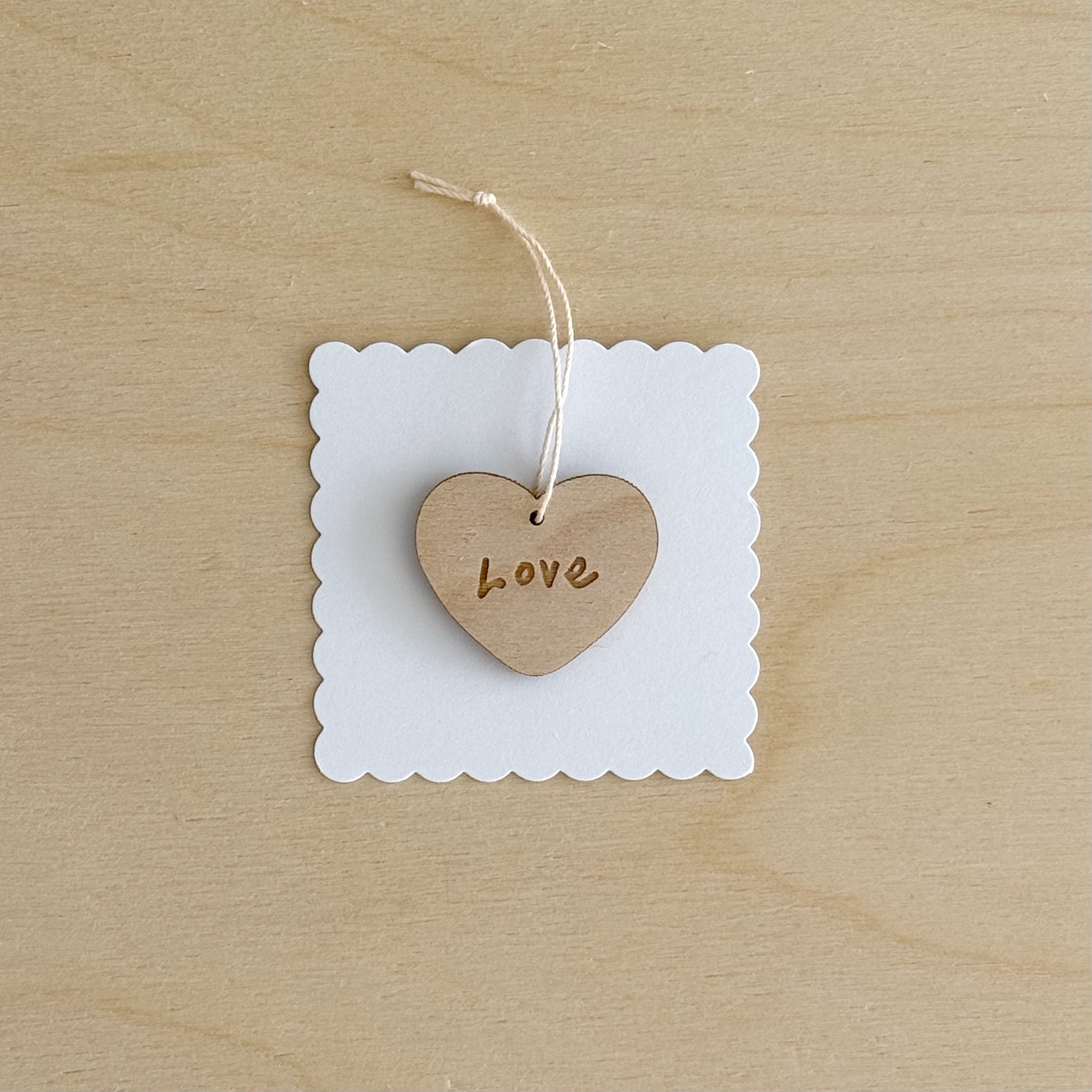 Mini LOVE Heart decoration