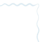 Wavy frame Mini Card in Pale Blue