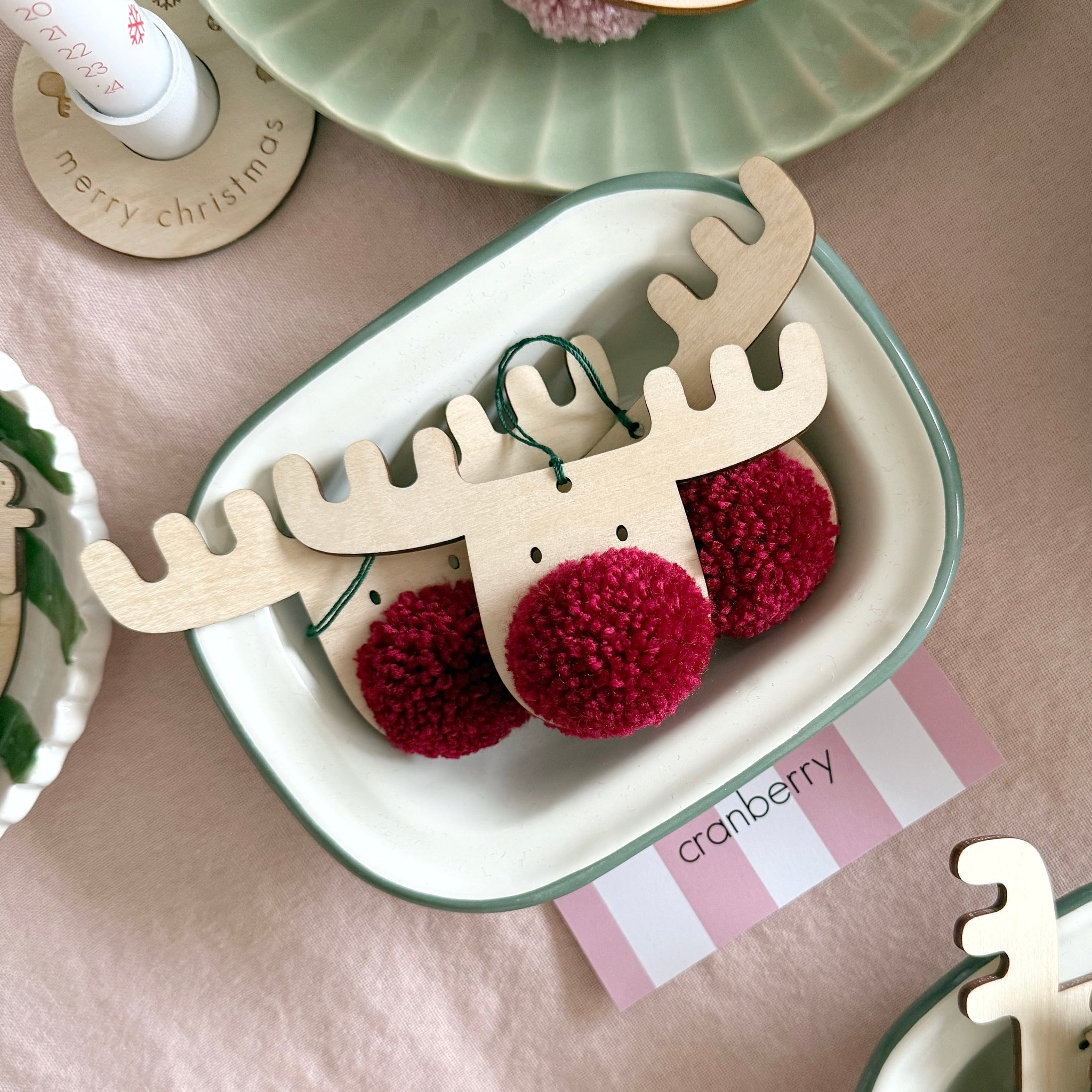 FRANK - The PomPom Reindeer