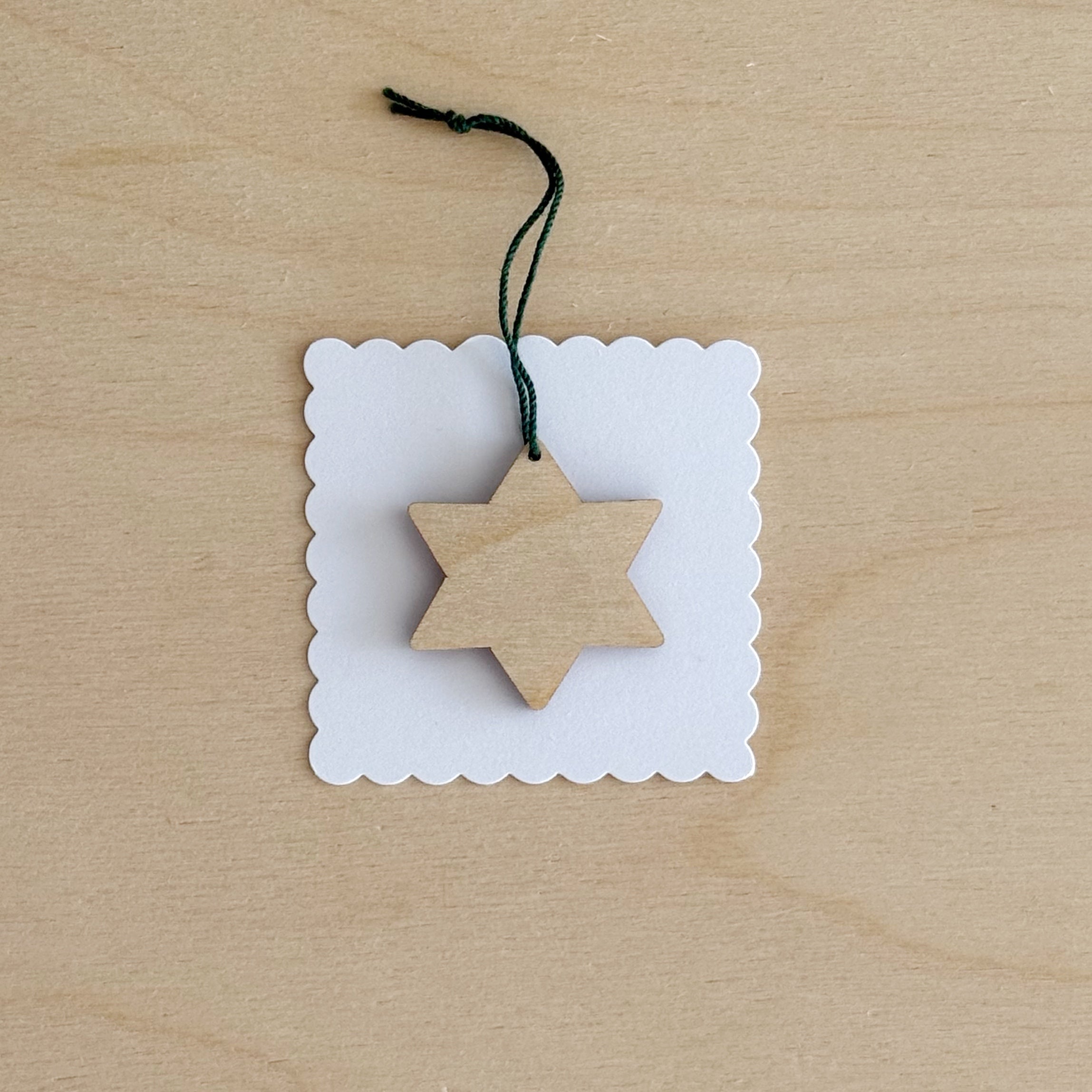 Mini Star Plain decoration