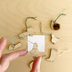 Mini Pigeon decoration (facing right)