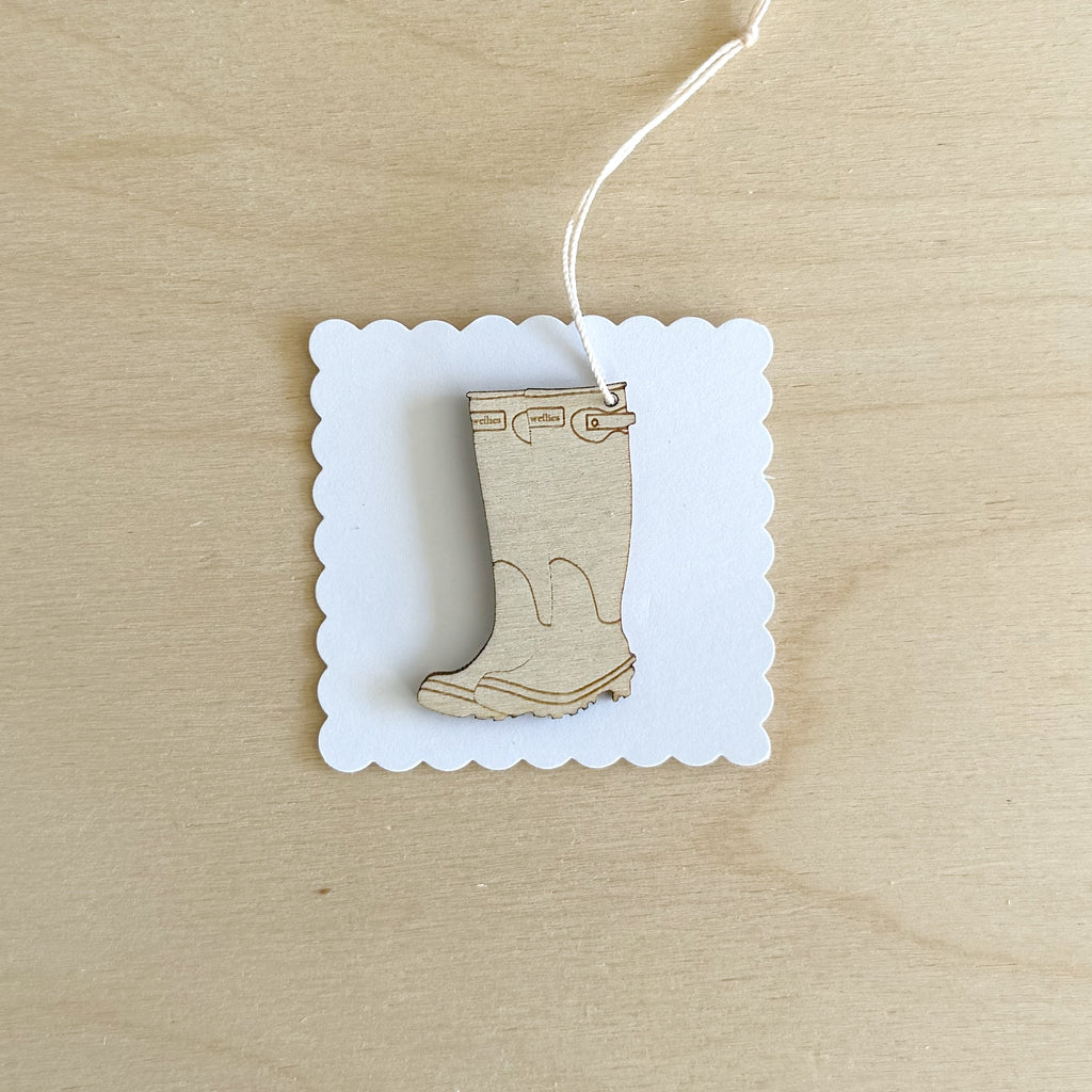 Mini Wellies decoration