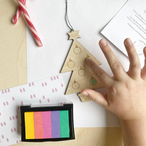 O Christmas Tree! Finger Print Kit