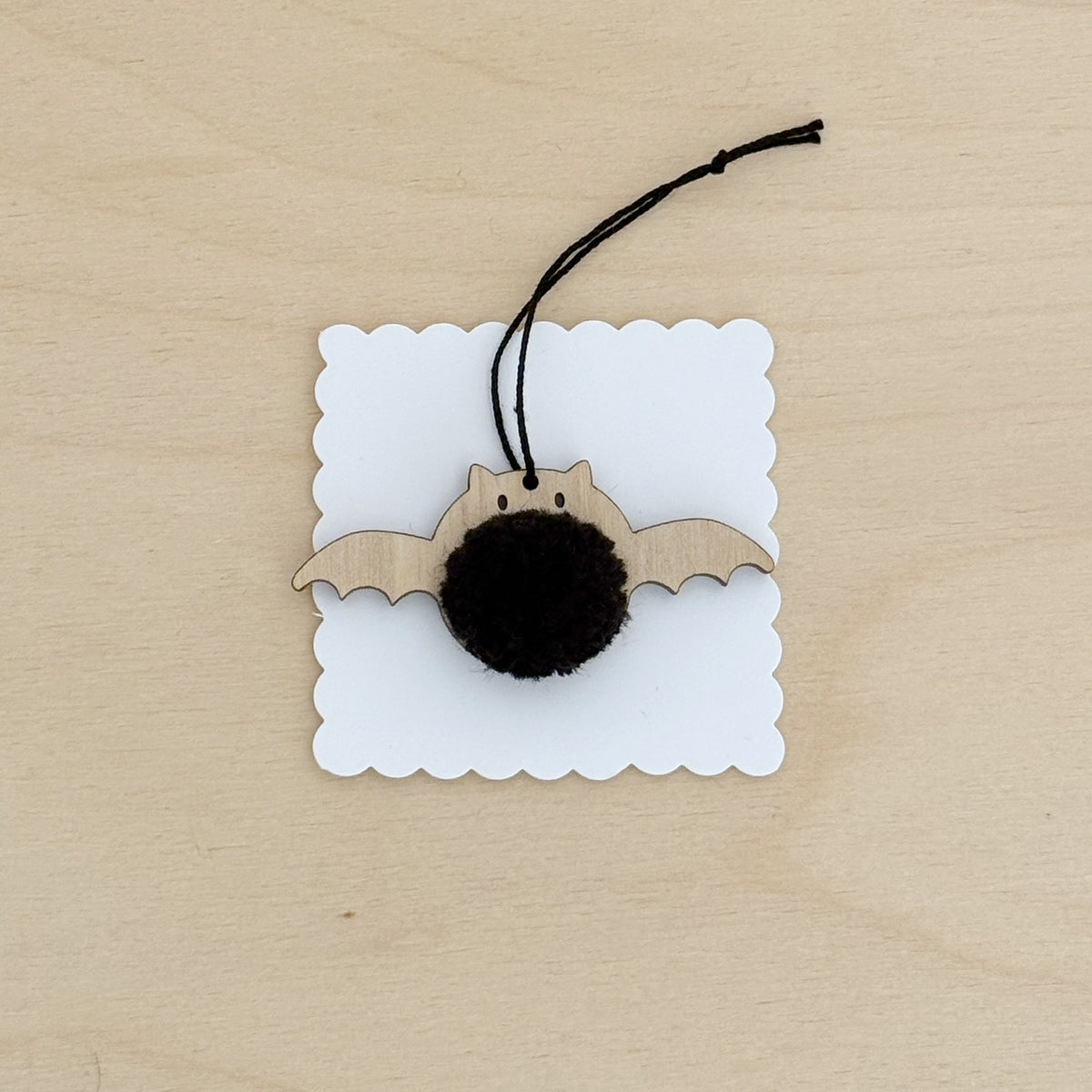 Mini Bat pom-pom decoration