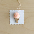 Mini Icecream pom-pom decoration