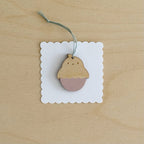 Mini Chick eggshell decoration