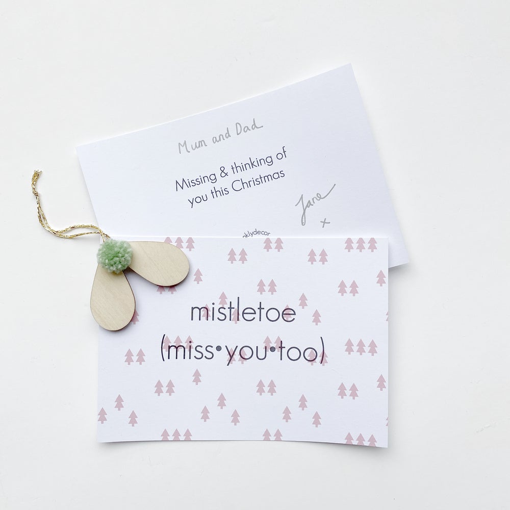 Miss You Too - Mistletoe