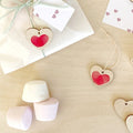 love heart decoration kit with stamp
