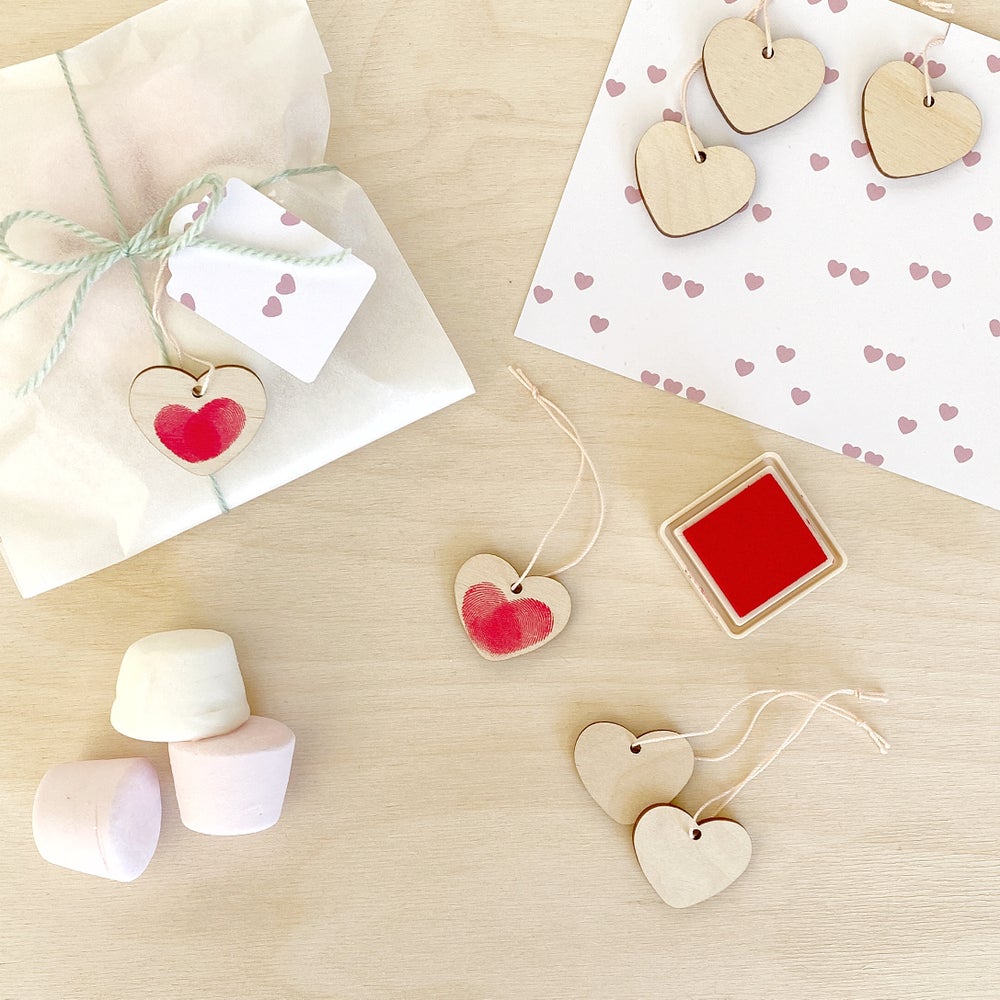 love heart decoration kit with stamp