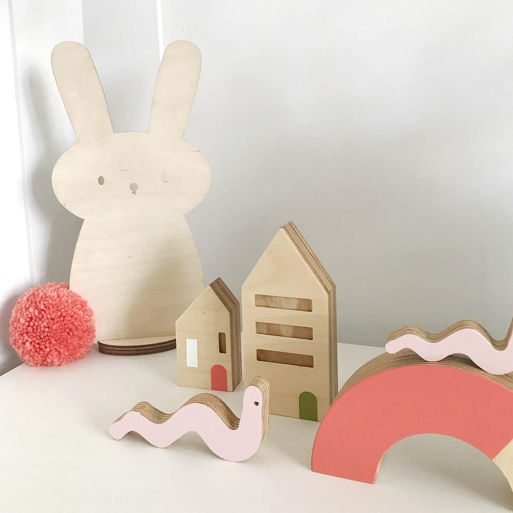 Tall HOP the PomPom Bunny