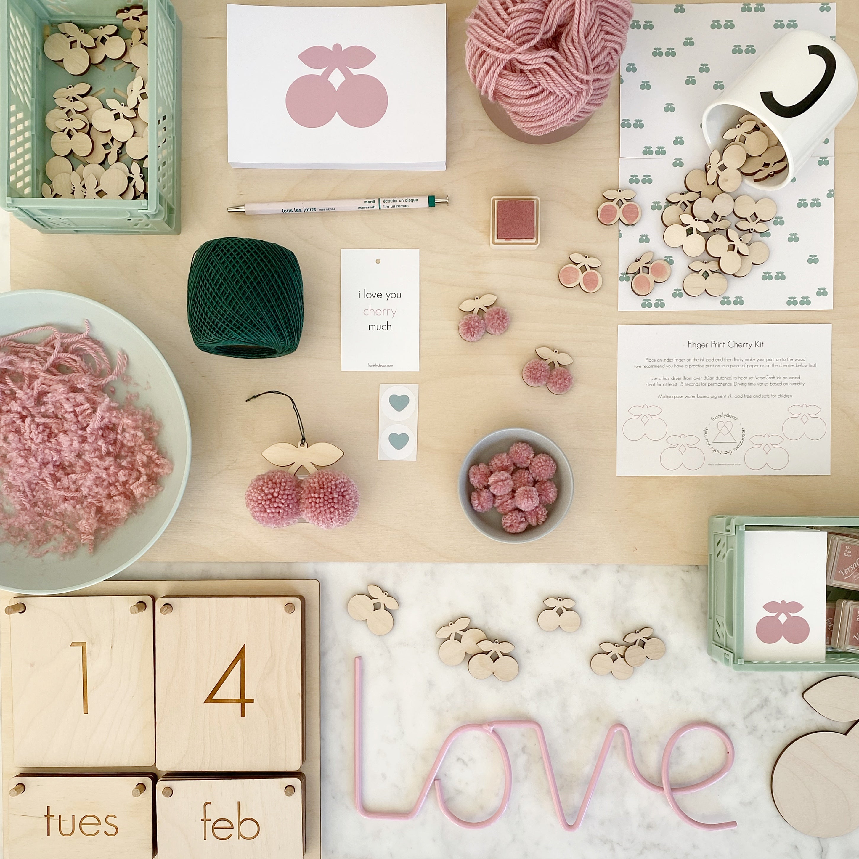 CHERRY much - Fingerprint Decoration Kit